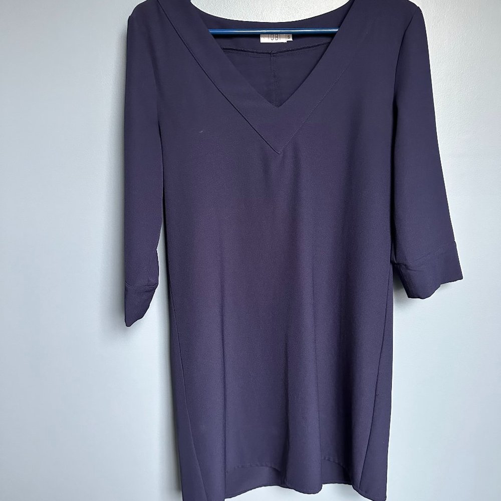 Navy Blue Sheath dress size small